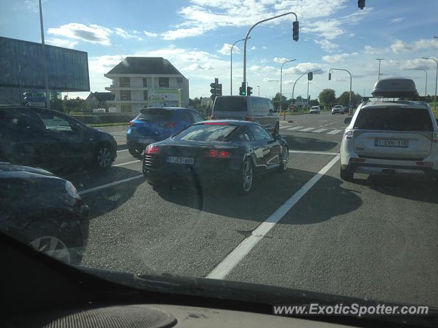 Audi R8 spotted in Harelbeke, Belgium