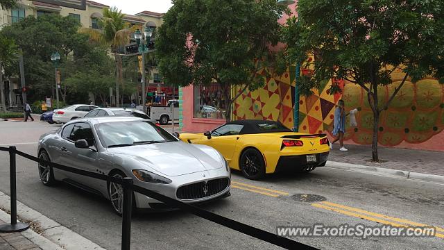 Maserati GranTurismo spotted in Delray Beach, Florida