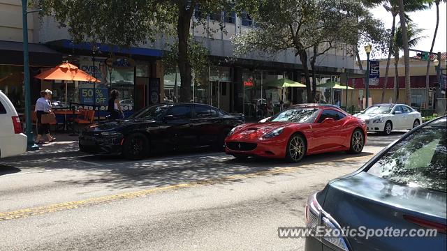 Ferrari California spotted in Delray Beach, California