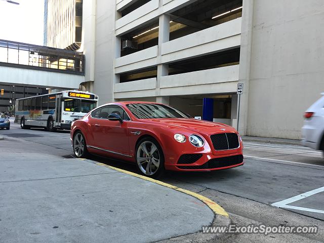 Bentley Continental spotted in Charlotte, North Carolina