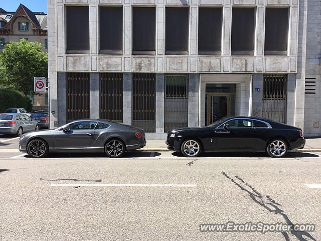 Bentley Continental spotted in Zürich, Switzerland