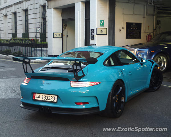 Porsche 911 GT3 spotted in London, United Kingdom