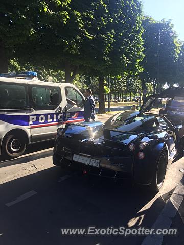 Pagani Huayra spotted in Paris, France