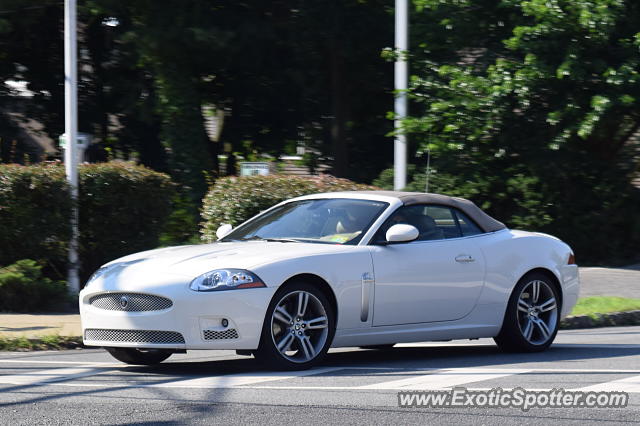 Jaguar XKR spotted in Chatham, New Jersey