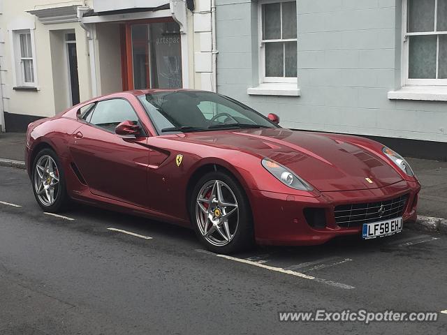 Ferrari 599GTB spotted in Ashburton, United Kingdom