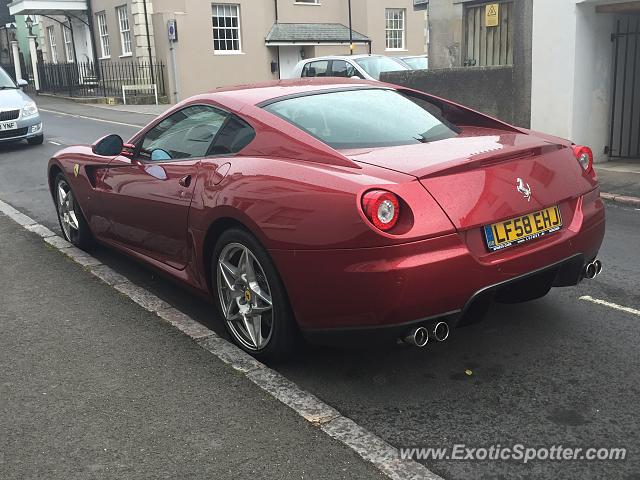 Ferrari 599GTB spotted in Ashburton, United Kingdom