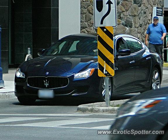 Maserati Ghibli spotted in Toronto, Canada