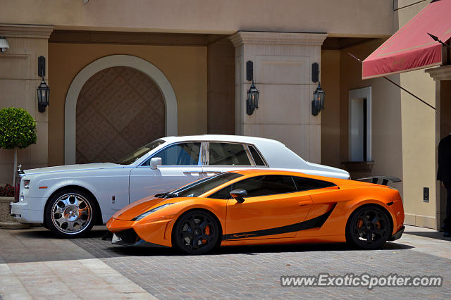 Lamborghini Gallardo spotted in Beverly Hills, California