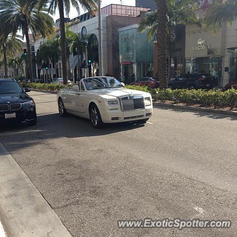 Rolls-Royce Phantom spotted in Beverly Hills, California