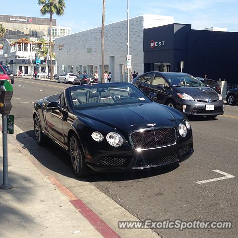 Bentley Continental spotted in Beverly Hills, California