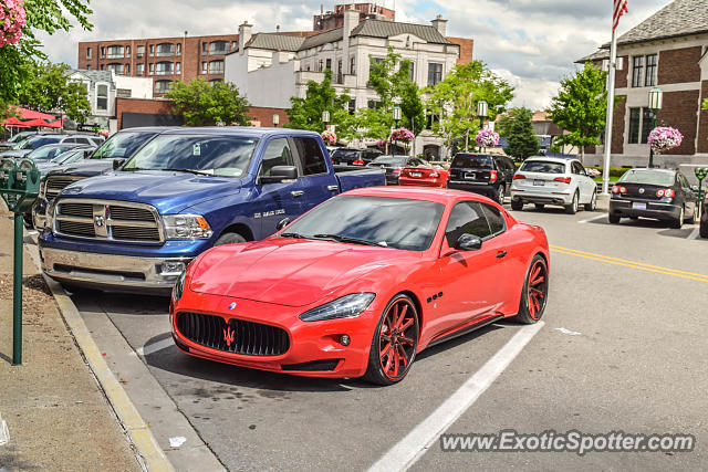 Maserati GranTurismo spotted in Birmingham, Michigan