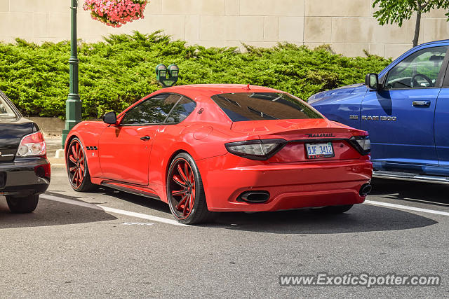 Maserati GranTurismo spotted in Birmingham, Michigan