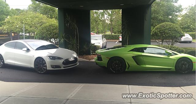 Lamborghini Aventador spotted in Tampa, Florida