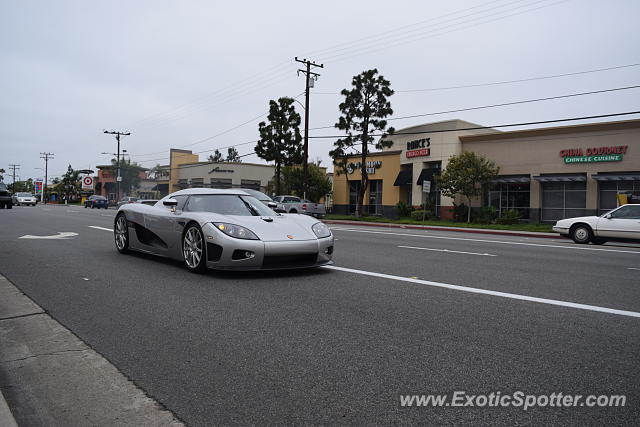 Koenigsegg CCX spotted in Newport Beach, California
