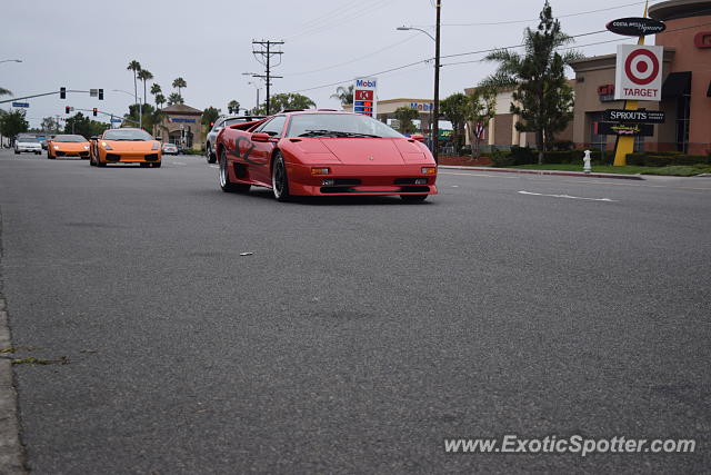 Lamborghini Diablo spotted in Newport Beach, California