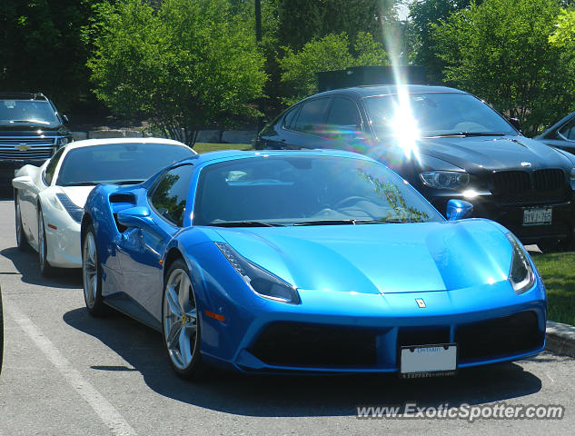 Ferrari 488 GTB spotted in Toronto, Canada