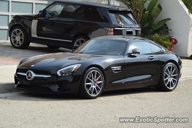 Mercedes AMG GT spotted in Malibu, California