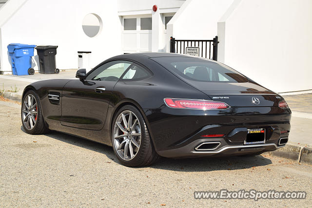 Mercedes AMG GT spotted in Malibu, California