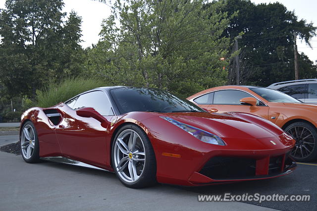 Ferrari 488 GTB spotted in Pittsford, New York