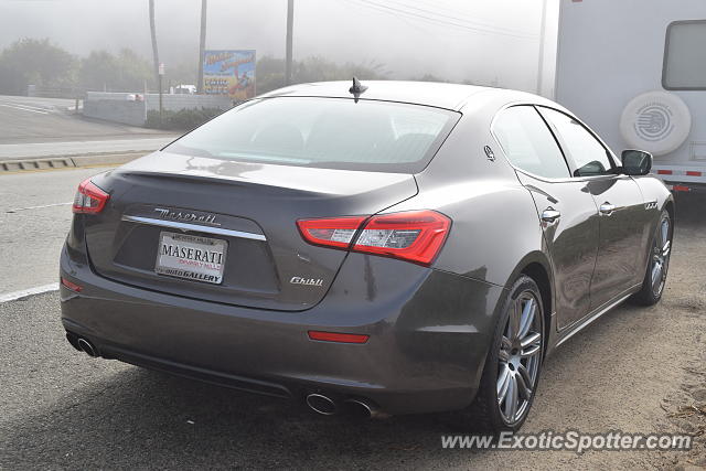 Maserati Ghibli spotted in Malibu, California