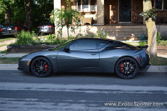 Lotus Evora spotted in Elkhart Lake, Wisconsin