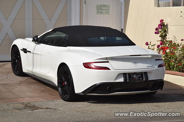 Aston Martin Vanquish spotted in Malibu, California