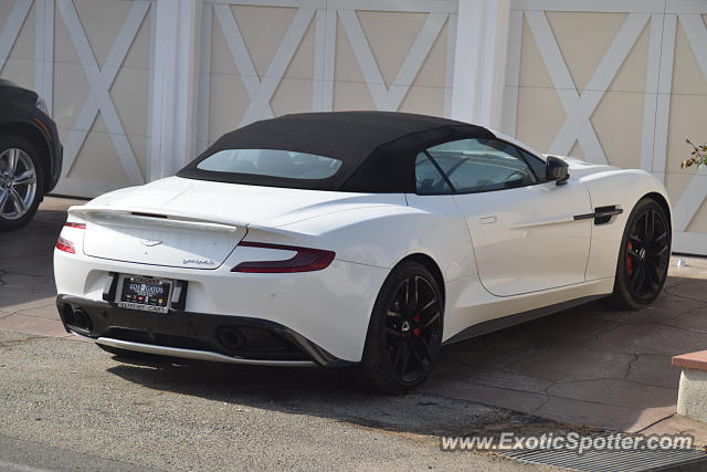 Aston Martin Vanquish spotted in Malibu, California