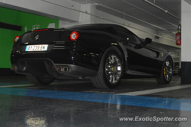 Ferrari 599GTB spotted in Paris, France