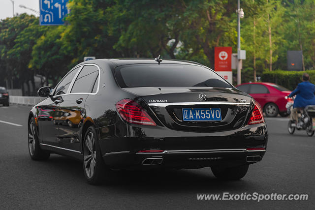 Mercedes Maybach spotted in Beijing, China