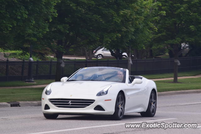 Ferrari California spotted in Hinsdale, Illinois