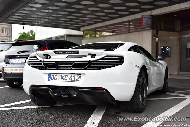 Mclaren MP4-12C spotted in Warsaw, Poland