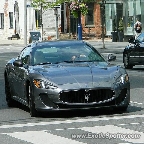 Maserati GranTurismo spotted in Toronto, Canada