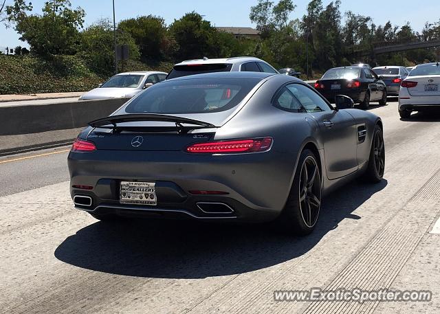 Mercedes AMG GT spotted in Los Angeles, California