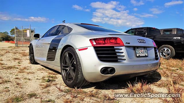 Audi R8 spotted in Daytona Beach, Florida