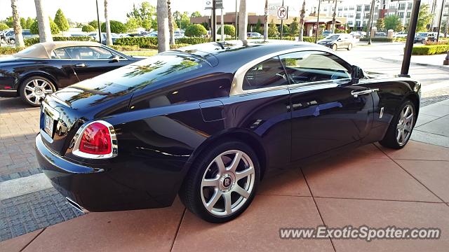 Rolls-Royce Wraith spotted in Jacksonville, Florida