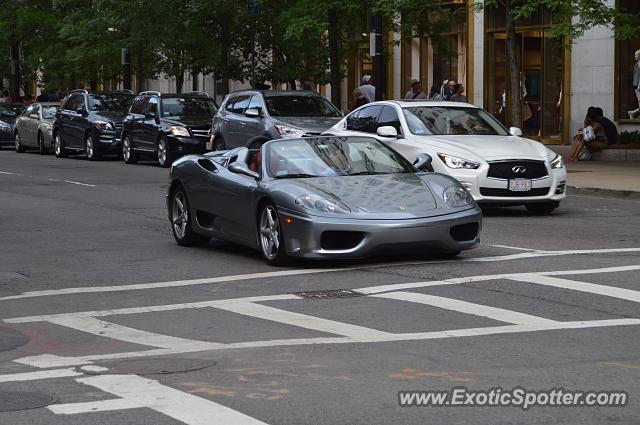 Ferrari 360 Modena spotted in Boston, Massachusetts