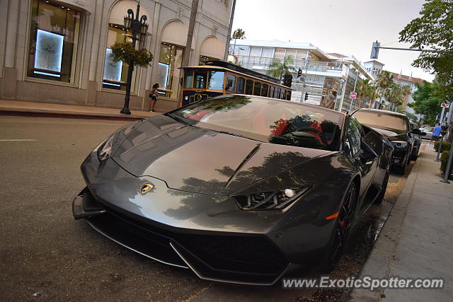 Lamborghini Huracan spotted in Beverly Hills, California