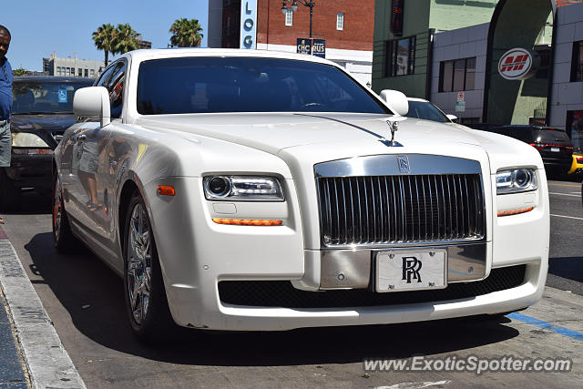 Rolls-Royce Ghost spotted in Los Angeles, California