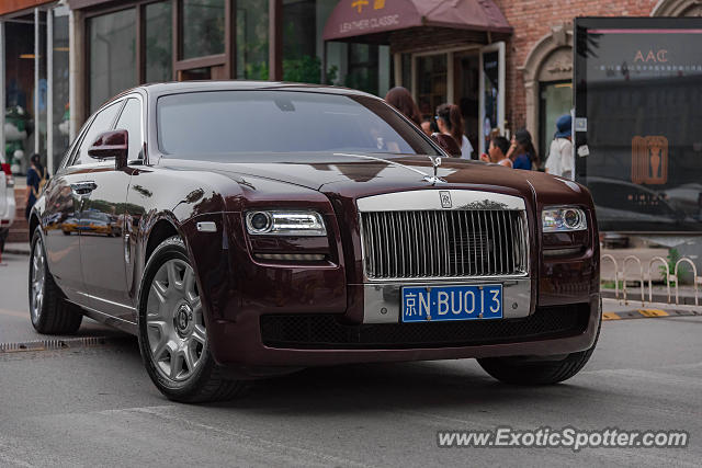 Rolls-Royce Ghost spotted in Beijing, China