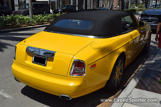 Rolls-Royce Phantom spotted in Beverly Hills, California