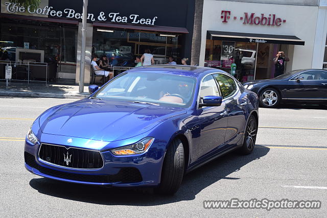 Maserati Ghibli spotted in Beverly Hills, California