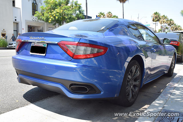 Maserati GranTurismo spotted in Beverly Hills, California