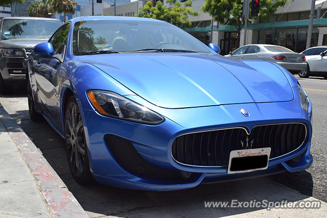 Maserati GranTurismo spotted in Beverly Hills, California