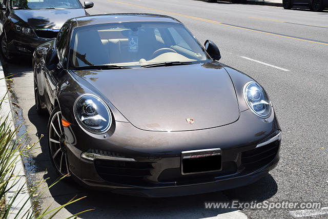 Porsche 911 spotted in Beverly Hills, California