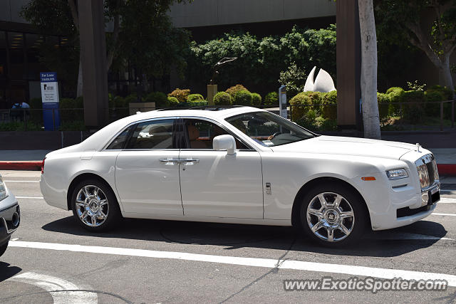 Rolls-Royce Ghost spotted in Beverly Hills, California