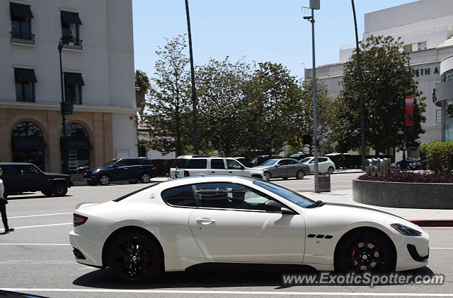 Maserati GranTurismo spotted in Beverly Hills, California