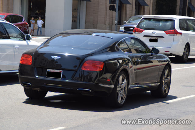 Bentley Continental spotted in Beverly Hills, California