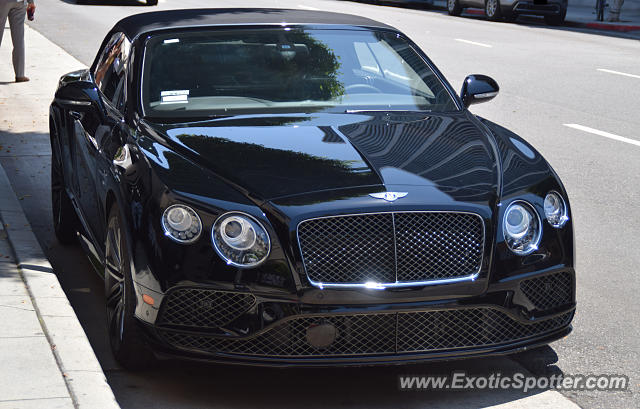 Bentley Continental spotted in Beverly Hills, California