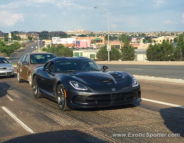 Dodge Viper spotted in Colorado Springs, Colorado