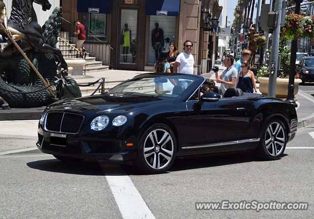 Bentley Continental spotted in Beverly Hills, California